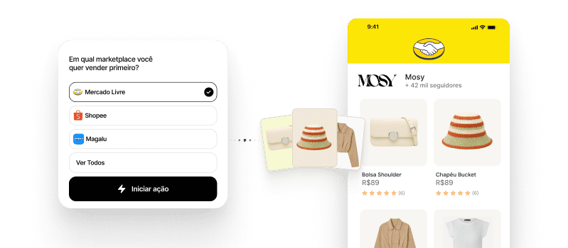 Conecte sua loja aos maiores marketplaces